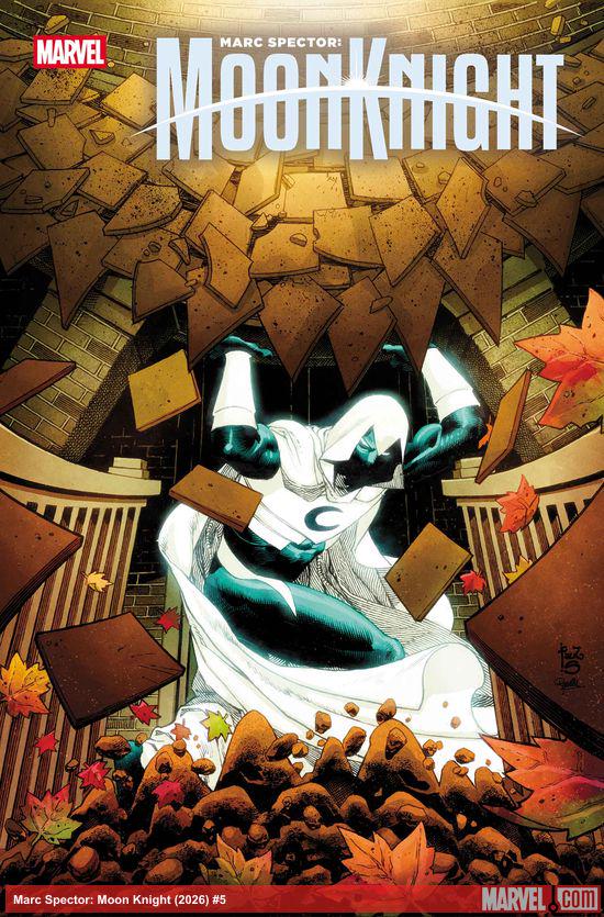 Cover of Marc Spector: Moon Knight #5, published by Marvel