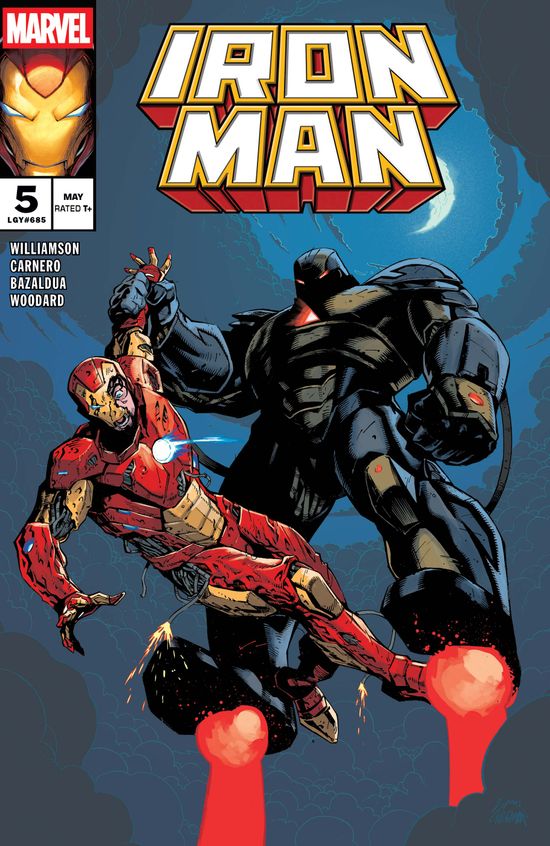 Cover of Iron Man #5, published by Marvel