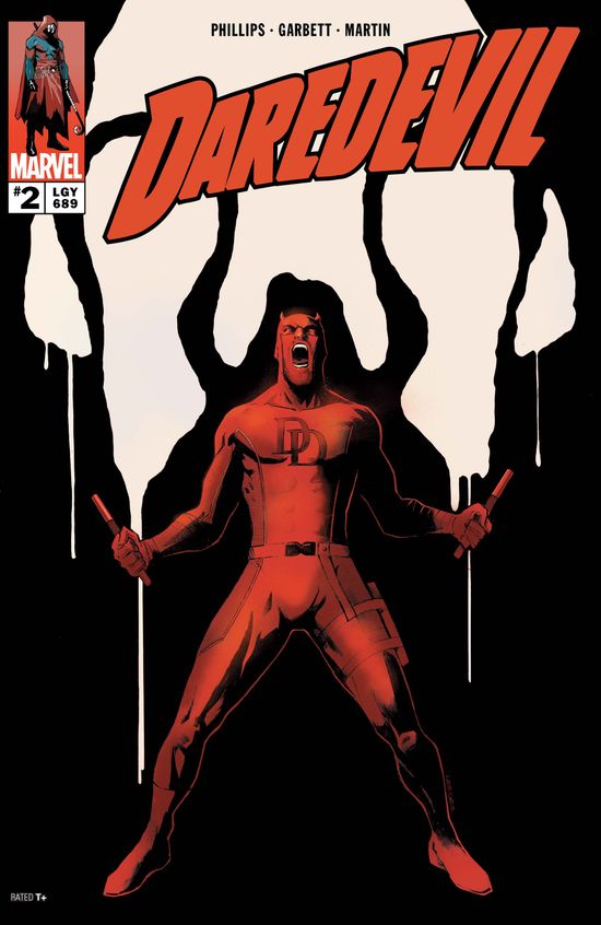 Cover of Daredevil #2, published by Marvel