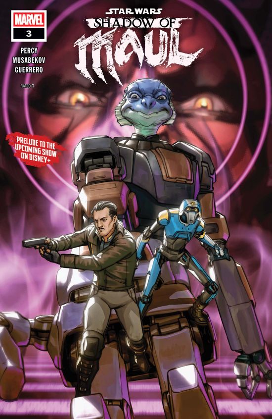 Cover of Star Wars: Shadow Of Maul #3, published by Marvel