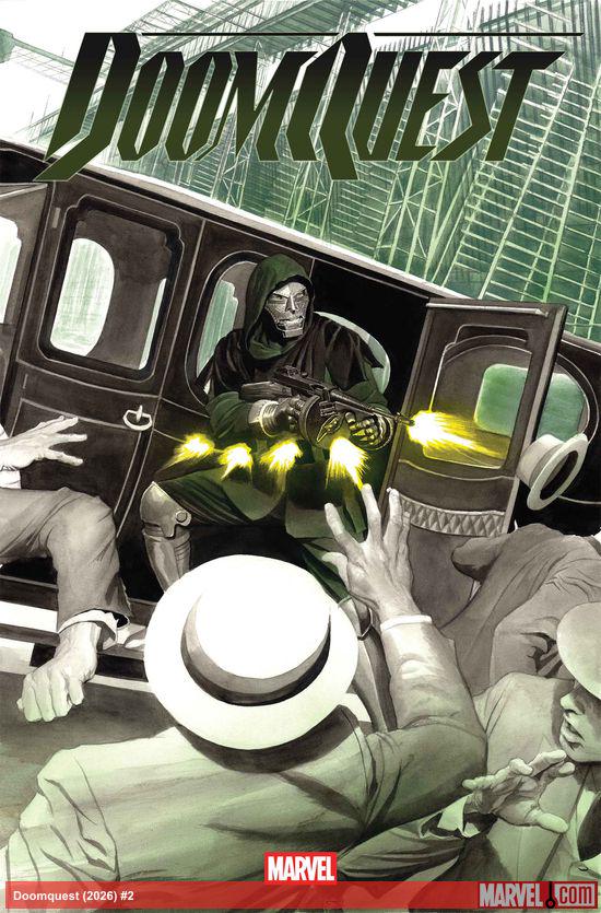 Cover of Doomquest #2, published by Marvel