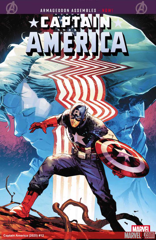 Cover of Captain America #12, published by Marvel