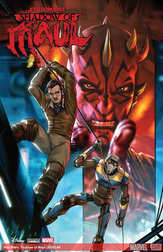 Cover of Star Wars: Shadow Of Maul #4, published by Marvel