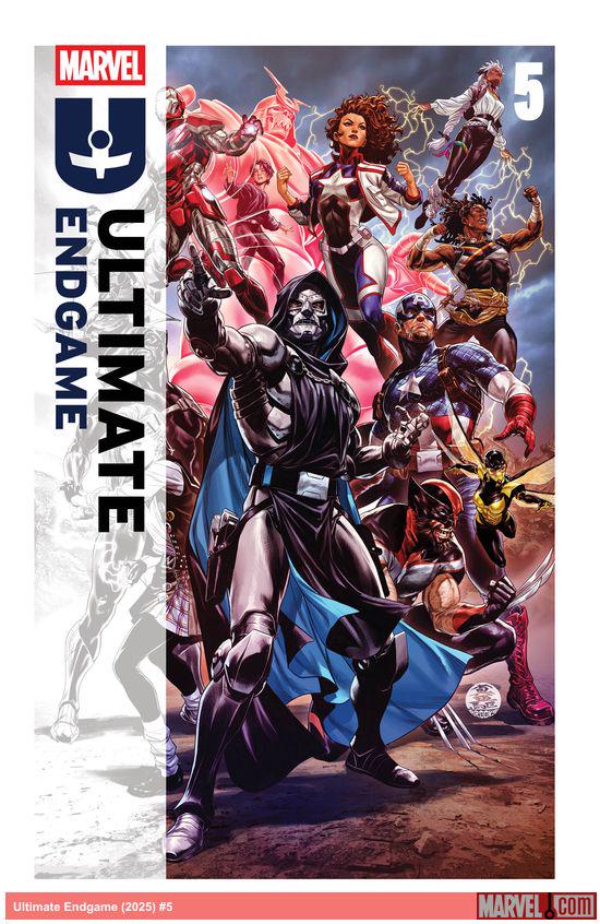 Cover of Ultimate Endgame #5, published by Marvel