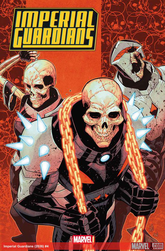 Cover of Imperial Guardians #4, published by Marvel