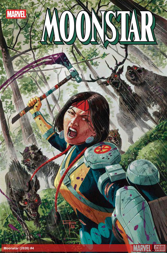 Cover of Moonstar #4, published by Marvel