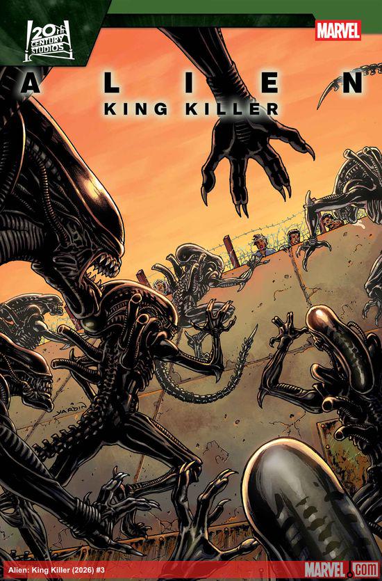Cover of Alien: King Killer #3, published by Marvel