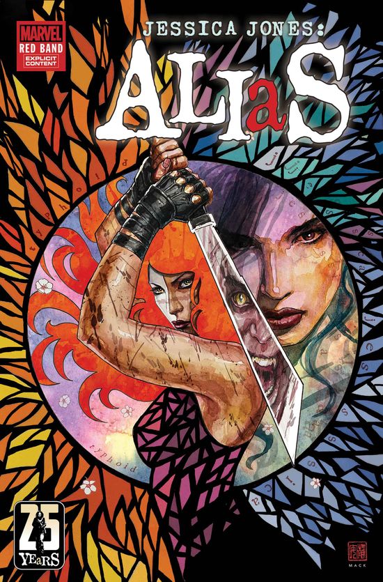 Cover of Alias: Red Band #5, published by Marvel