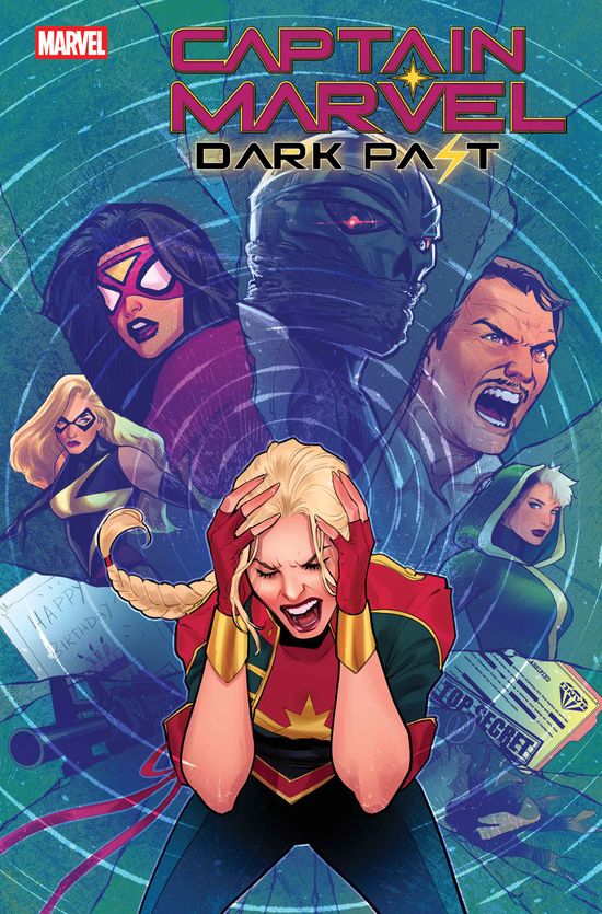Cover of Captain Marvel: Dark Past #4, published by Marvel