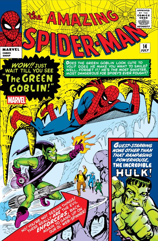 Cover of AMAZING SPIDER-MAN FACSIMILE EDITION #14, published by Marvel