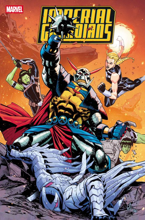 Cover of Imperial Guardians #5, published by Marvel