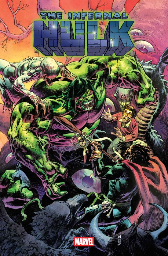 Cover of Infernal Hulk #9, published by Marvel