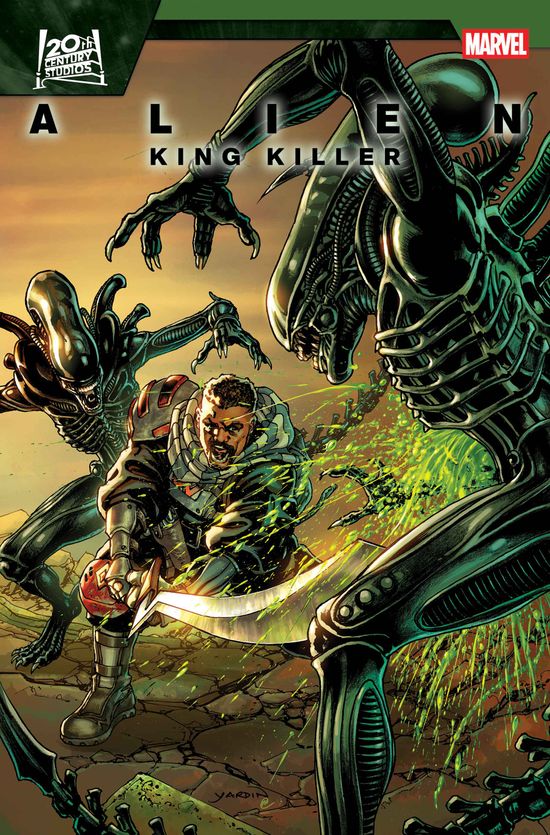 Cover of Alien: King Killer #4, published by Marvel