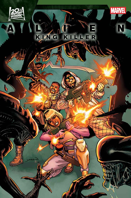 Cover of Alien: King Killer #5, published by Marvel