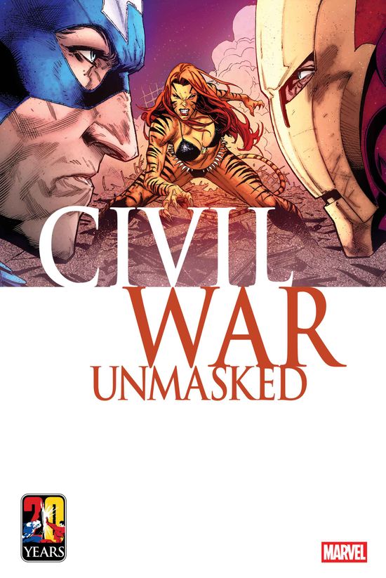 Cover of Civil War: Unmasked #4, published by Marvel