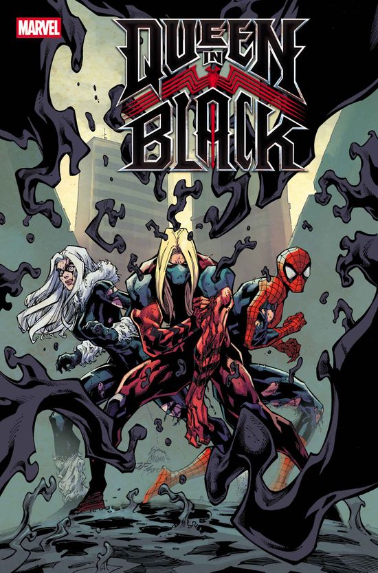 Cover of Queen In Black #3, published by Marvel