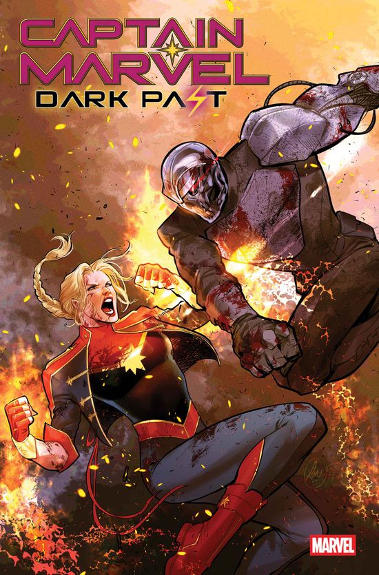 Cover of Captain Marvel: Dark Past #5, published by Marvel