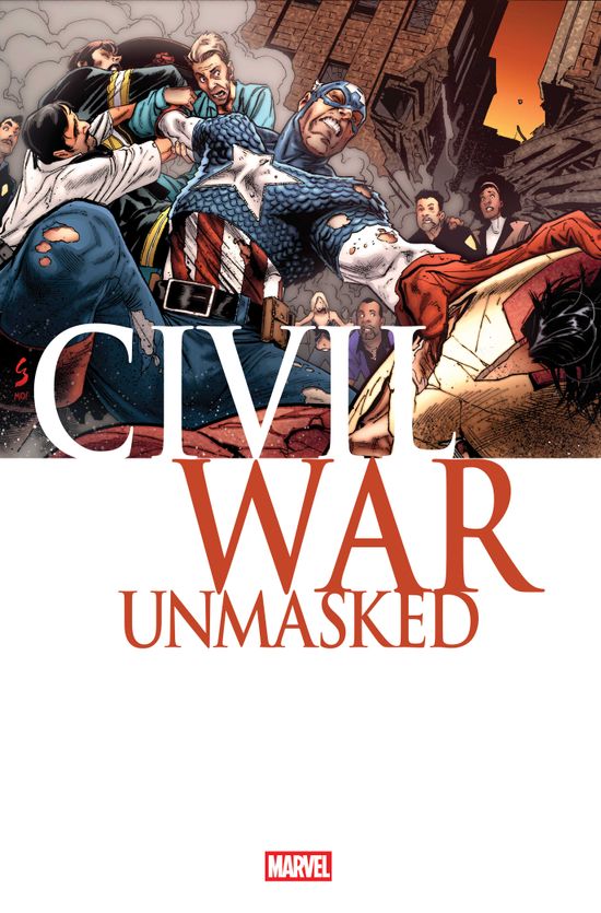 Cover of Civil War: Unmasked #5, published by Marvel