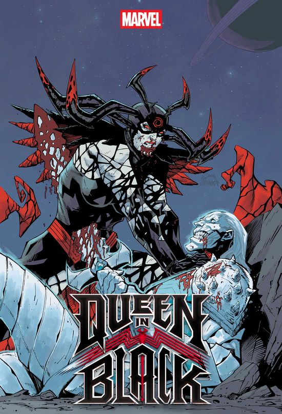 Cover of Queen In Black #4, published by Marvel
