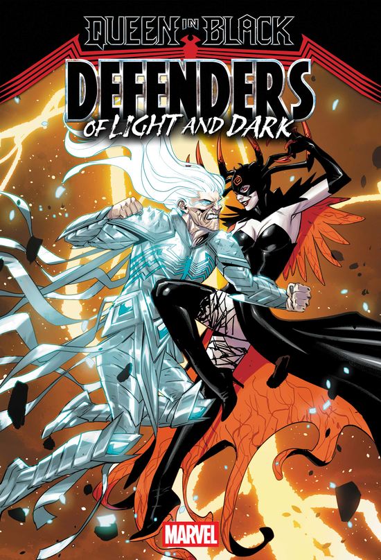 Cover of Queen In Black: Defenders Of Light And Dark #3, published by Marvel