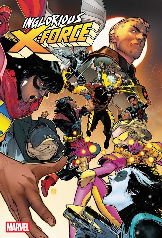 Cover of Inglorious X-Force #9, published by Marvel