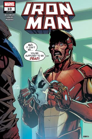 Cover of Iron Man #10, published by Marvel