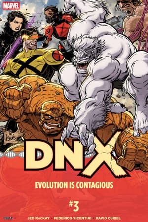 Cover of Dnx #3, published by Marvel