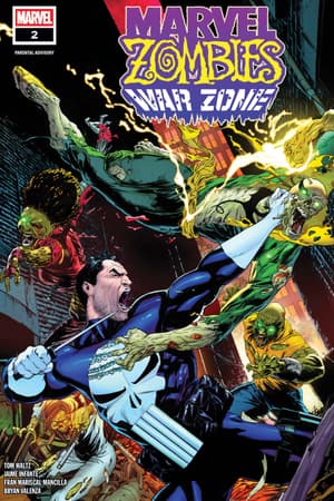 Cover of Marvel Zombies: War Zone #2, published by Marvel