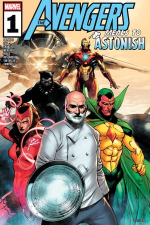 Cover of Meals To Astonish: Avengers #1, published by Marvel