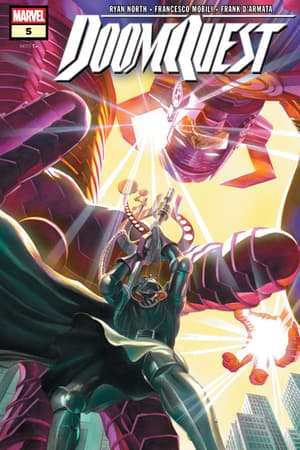 Cover of Doomquest #5, published by Marvel
