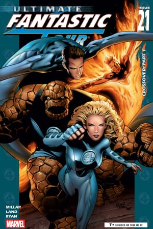 Cover of Ultimate Fantastic Four Facsimile Edition #21, published by Marvel