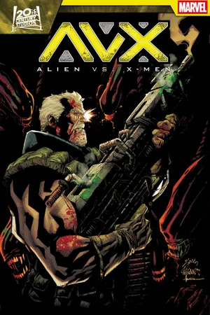 Cover of Alien Vs. X-Men #2, published by Marvel