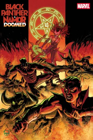 Cover of Black Panther/Namor: Doomed #2, published by Marvel