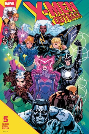 Cover of X-Men: Outback #5, published by Marvel