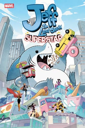 Cover of Jeff The Land Shark: Superstar #5, published by Marvel