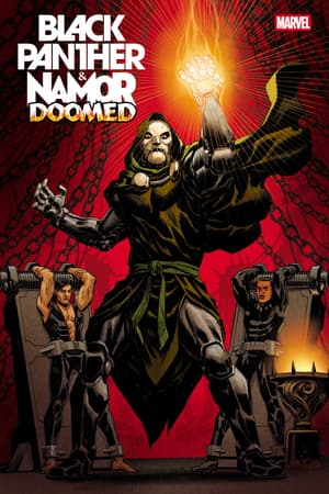 Cover of Black Panther/Namor: Doomed #3, published by Marvel