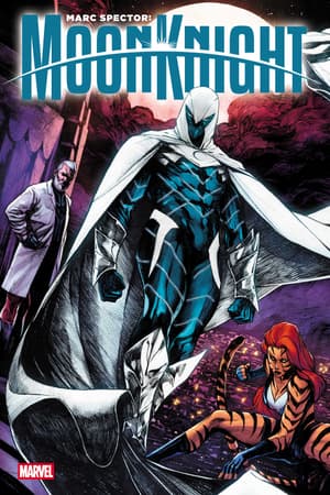 Cover of Marc Spector: Moon Knight #10, published by Marvel