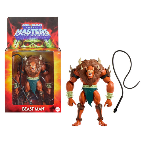 Masters Of The Universe Origins Cartoon Collection Beast Man 5.5 Inch Deluxe Action Figure Toy, Masters of the Universe product photograph published by Mattel