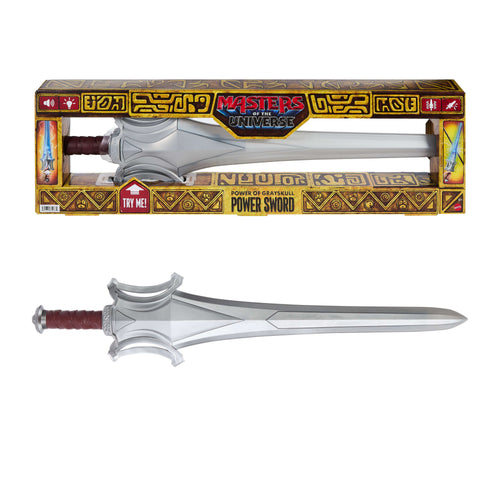 Masters Of The Universe 2026 Movie Powers Grayskull Sword, Lights, Sounds & Vibration, Role Play Toy, Masters of the Universe product photograph published by Mattel