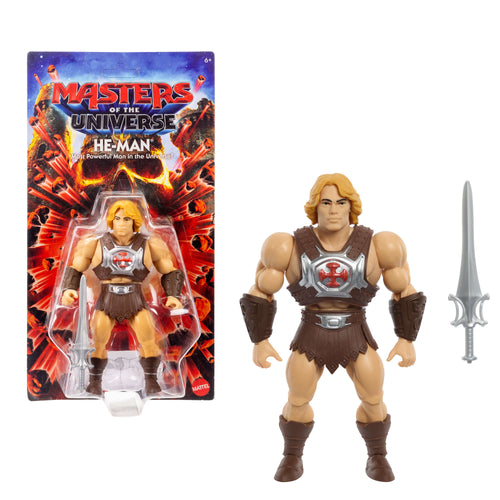 Masters Of The Universe Origins He-Man 2026 Movie 5.5 Inch Action Figure Hero Toy, Nick Galitzine, Masters of the Universe product photograph published by Mattel
