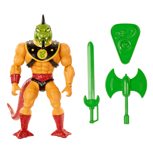 Masters of the Universe Origins Reptilax Action Figure, Masters of the Universe product photograph published by Mattel Creations