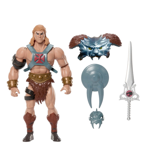Masters of the Universe Origins & ThunderCats He-Man Action Figure, Masters of the Universe product photograph published by Mattel Creations