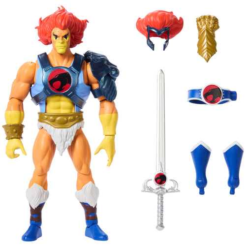 Masters of the Universe Origins & ThunderCats Lion-O Action Figure, Masters of the Universe product photograph published by Mattel Creations