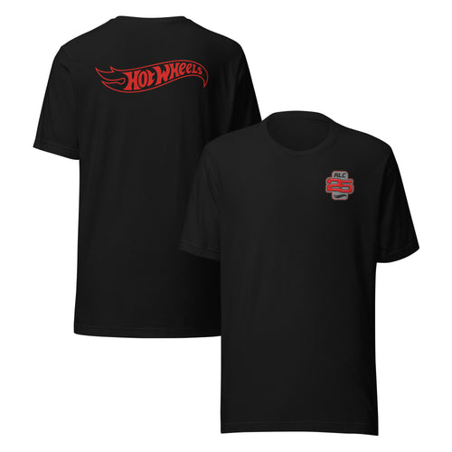 Hot Wheels 2025 RLC Membership Black T-Shirt, Mattel Creations product photograph