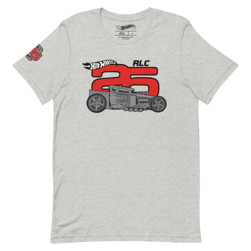 Hot Wheels 2025 RLC Membership Grey T-Shirt, Mattel Creations product photograph