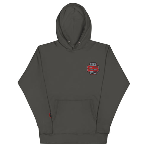 Hot Wheels 2025 RLC Membership Embroidered Grey Hoodie, Mattel Creations product photograph
