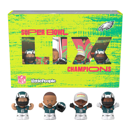 Little People Collector x Super Bowl Eagles Set, Mattel Creations product photograph