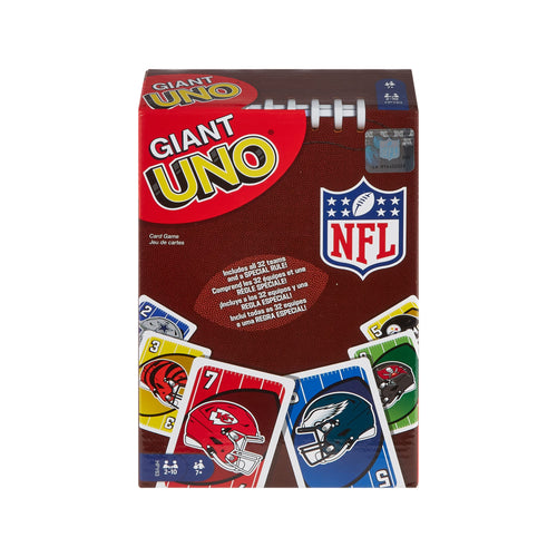 Giant UNO NFL, Mattel Creations product photograph