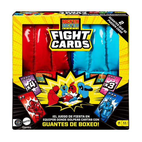 Rock ‘Em Sock ‘Em Robots Fight Cards, Mattel Creations product photograph