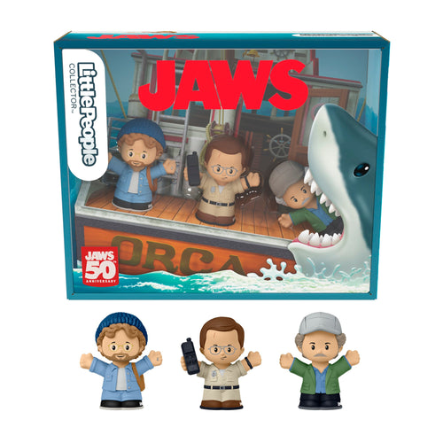 Little People Collector Jaws Movie Special Edition Set, Mattel Creations product photograph